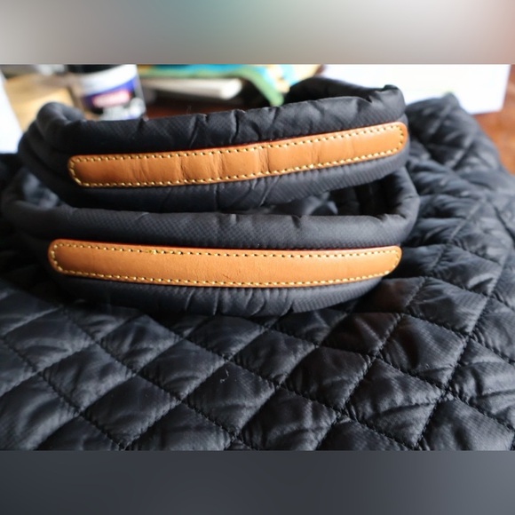 MZ Wallace Quilted Tote in Charcoal Black - Picture 4 of 4